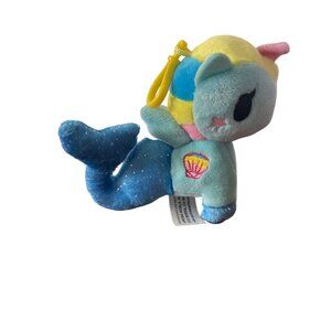 Tokidoki Mermicorno Shelly Plush Keychain Mermaid Unicorn Shell Seashell Purse